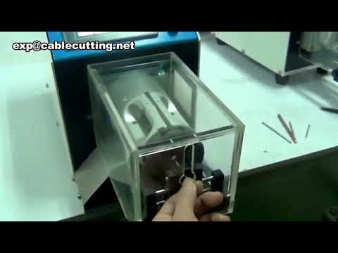 Máquina peladora de cable coaxial venta directa de fábrica