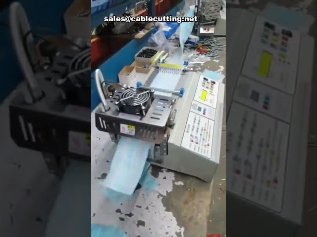 Máquina cortadora de cinturón y cuerda de poliéster con cuchilla caliente simple y eficiente