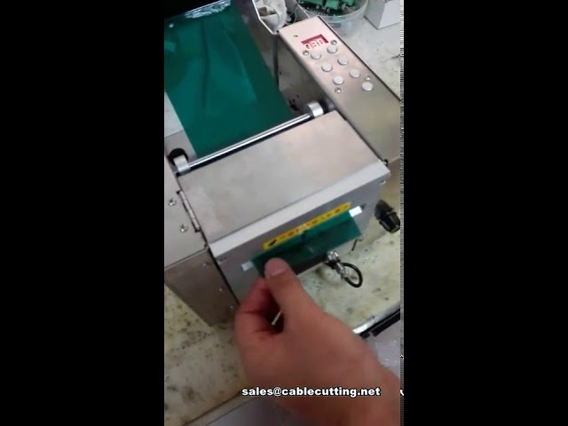 Dispensador automático de cinta film verde delgada de 200 mm (super ancho) para embalaje industrial
