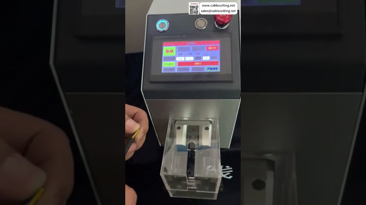 Máquina peladora de cables neumática pura con configuración personalizada de salida y proceso automático de operaciones