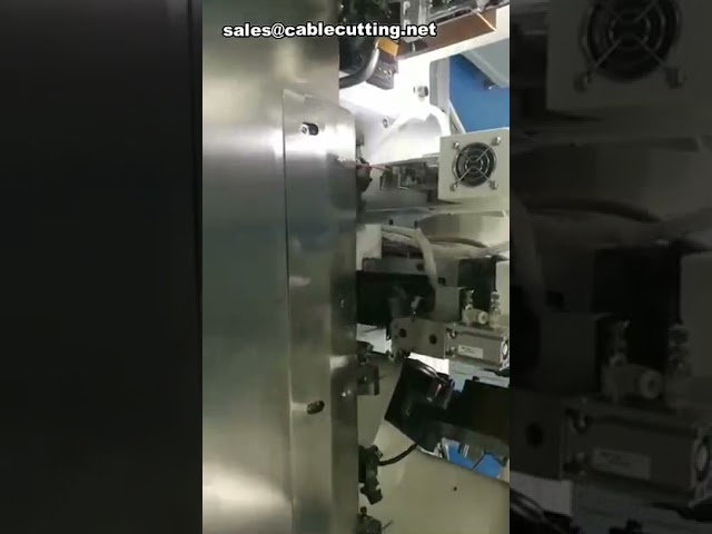 Máquina Automática de Pelado, Corte y Crimpado de Cables - MP4 | Alta Precisión