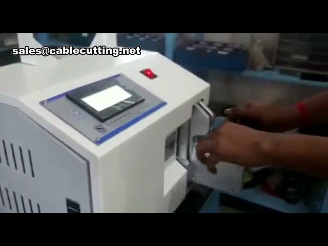 Máquina automática de bobinar y atar cables | Eficiencia industrial