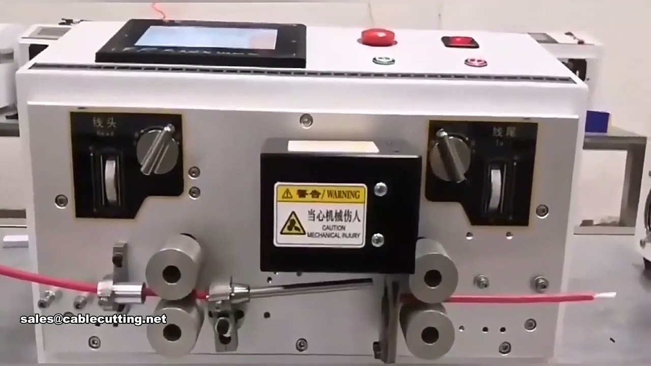 Máquina Pelacables Automática | Cortadora y Peladora de Cables