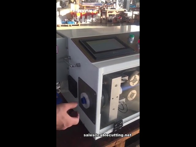 Cortadora automática de tubos termocontraíbles y tuberías plásticas - Máquina industrial de precisión