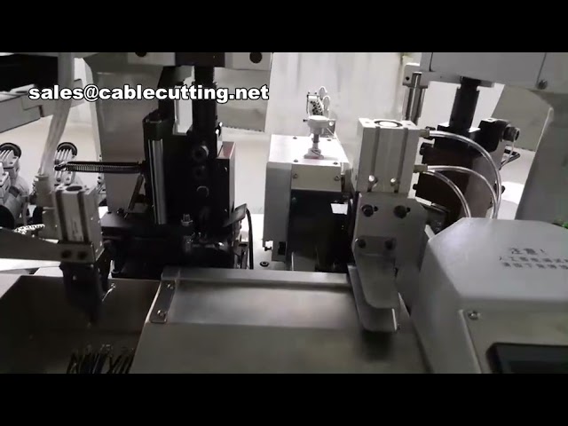 Máquina de Crimpado de Terminales Eléctricos y Mangueras | Equipo Automatizado para Fábricas