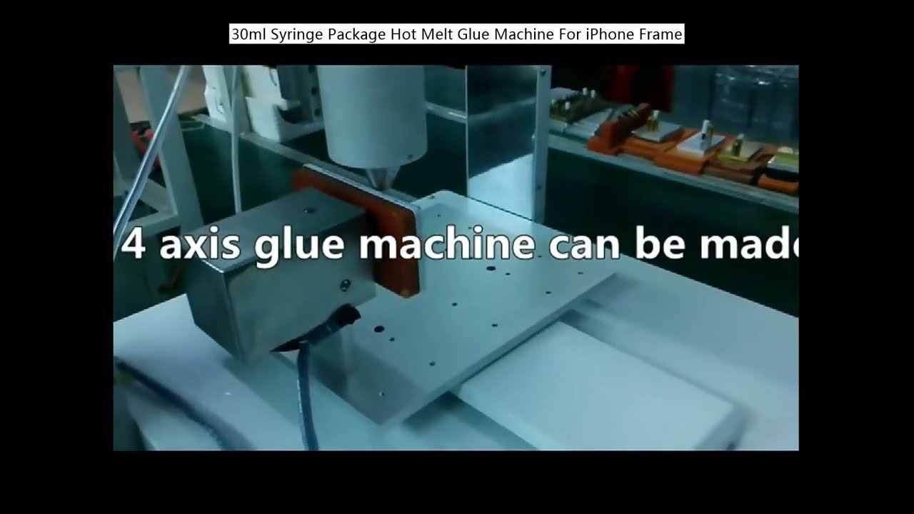 Máquina de pegamento termofusible con jeringa de 30ml para ensamblaje de iPhone
