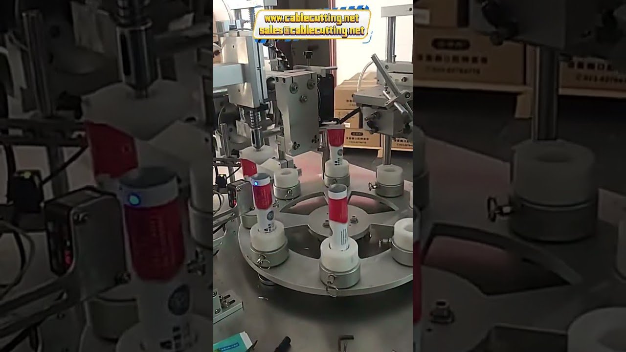 Máquina Vertical de Llenado y Sellado Ultrasónico para Pastas y Cremas en Tubos Blandos