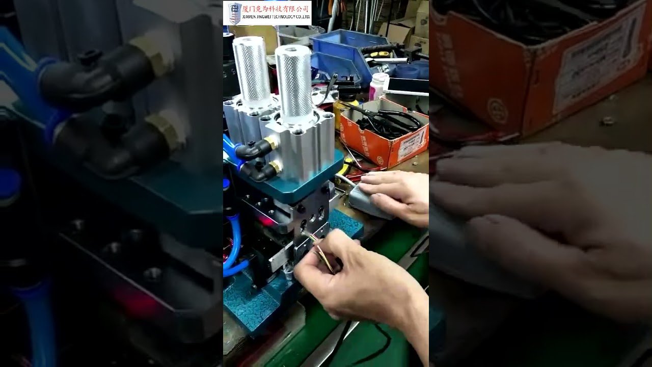 Máquina Peladora de Cables Neumática | Pelacables Automático Industrial para Procesamiento de Alambres