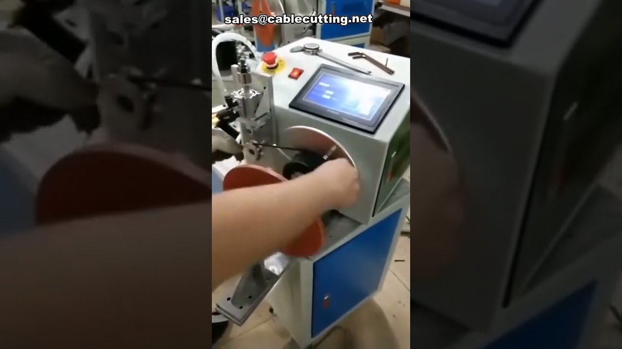 Máquina Enrolladora de Cables Pequeña con Función de Acabado | Organizador de Cables
