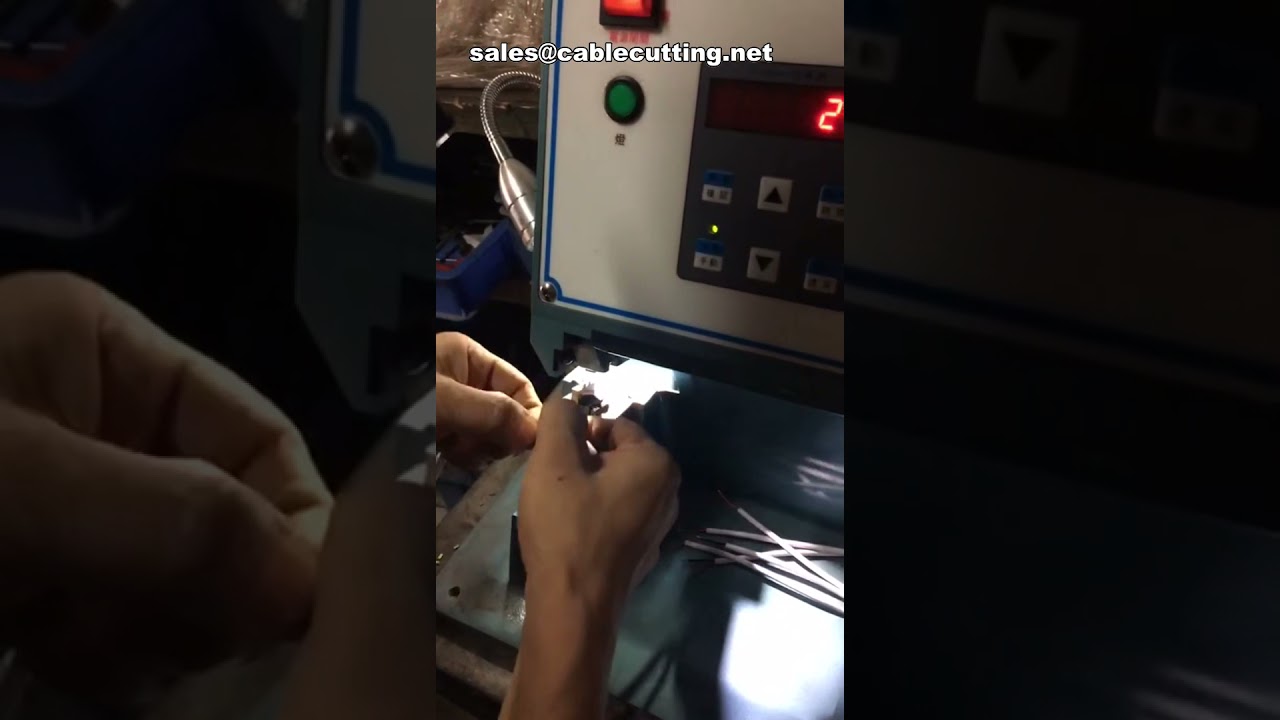 Máquina de engarce de cinta de cobre de 2mm de bajo ruido para empalmes y uniones de cables