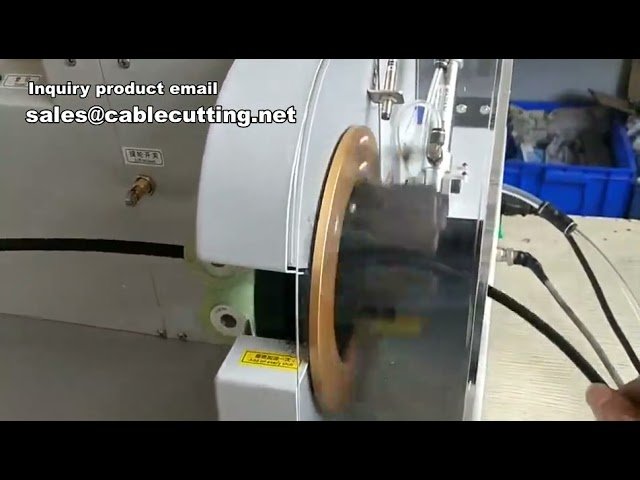 Máquina de Envolver con Cinta Automática para Cables y Alambres