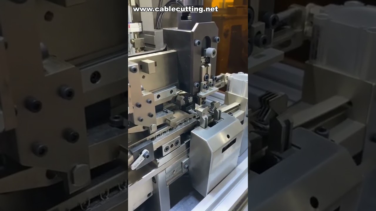 Máquina Semiautomática de Pelado, Inserción de Sellos y Crimpeado de Cables | Equipo Industrial