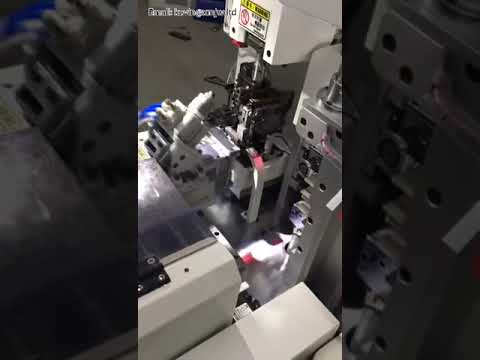 Máquina Servo Automática de Corte, Pelado y Crimpado de Cables con Doble Terminal - Línea Eficiente