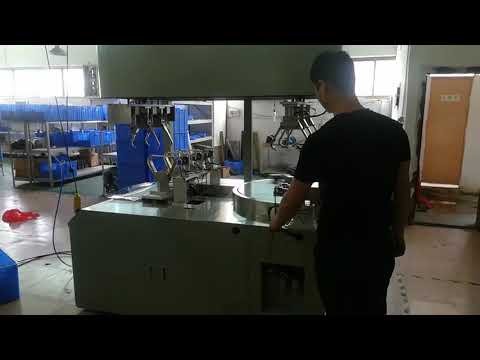Máquina bobinadora y atadora de cables WPM 83T – Bobinado de 3 amarres de longitud