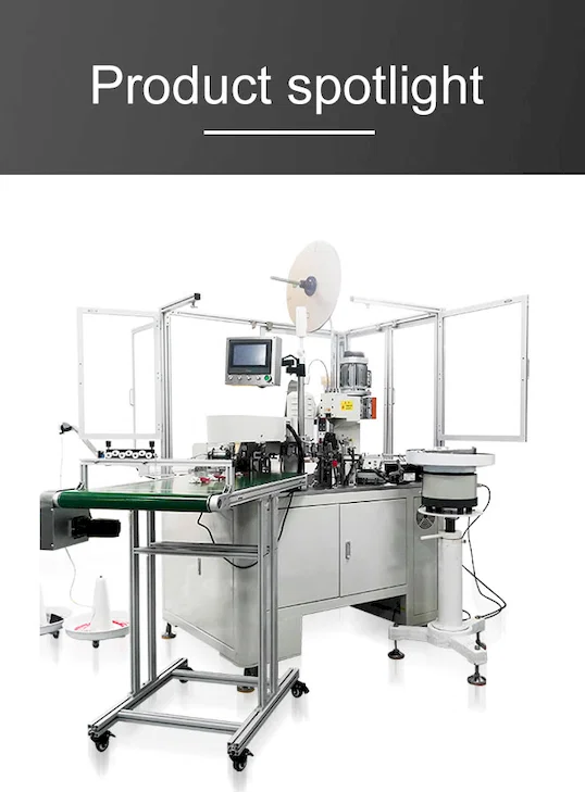 Máquina Automática de Estañado por Inmersión para Cable Paralelo 2P - Máquina Automática de Crimpado de Cables